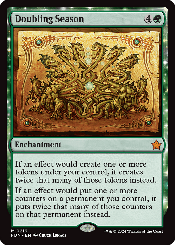 Doubling Season [Foundations] Magic: The Gathering