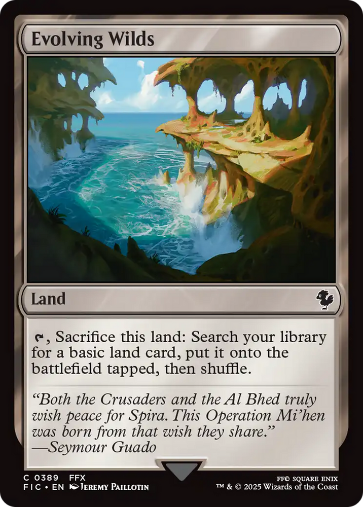 Evolving Wilds [FINAL FANTASY Commander] Magic: The Gathering