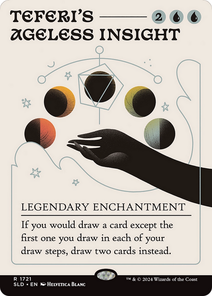 Teferi's Ageless Insight (Rainbow Foil) [Secret Lair Drop Series] Magic: The Gathering