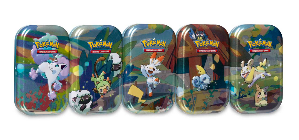 Galar Pals - Mini Collectors Tin Display Pokémon