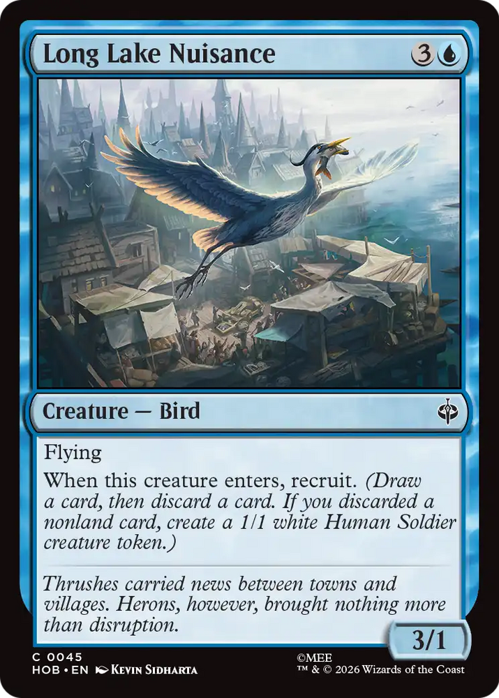 Long Lake Nuisance [The Hobbit] Magic: The Gathering