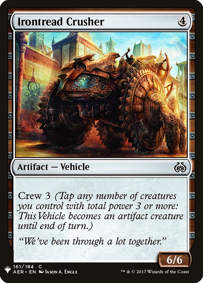 Irontread Crusher [Mystery Booster] Magic: The Gathering
