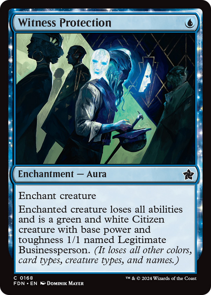 Witness Protection [Foundations] Magic: The Gathering