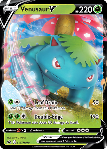 Venusaur V (SWSH100) [Sword & Shield: Black Star Promos] Pokémon