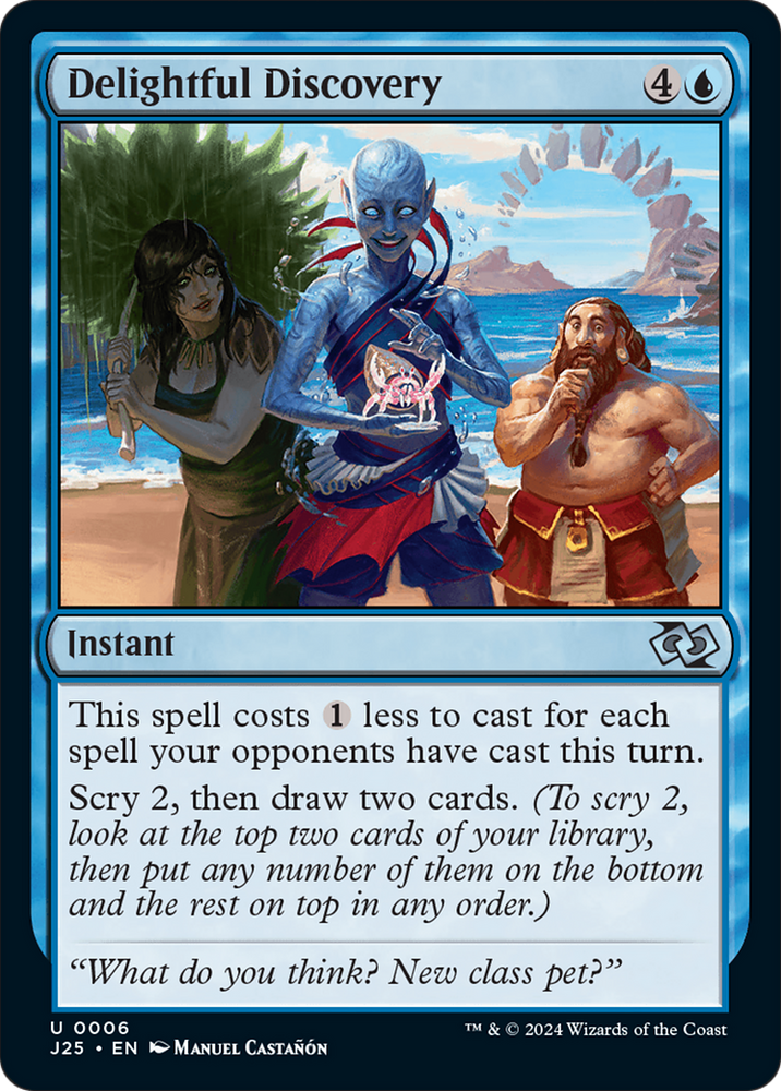 Delightful Discovery [Foundations Jumpstart] Magic: The Gathering