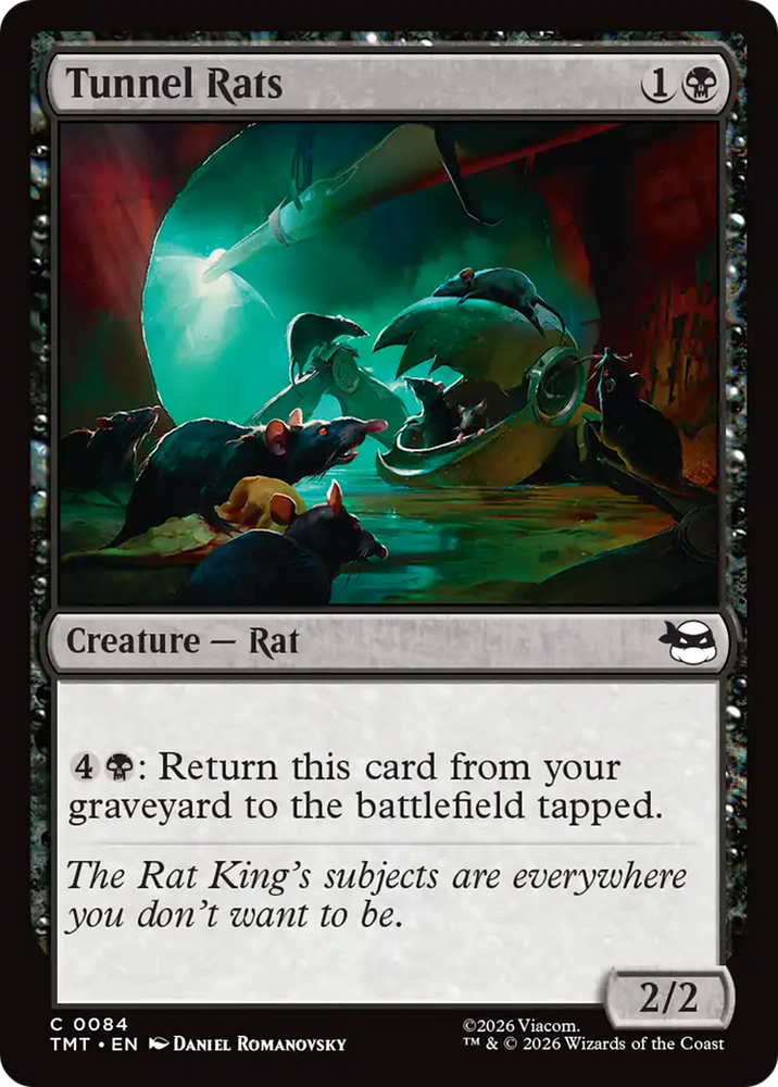 Tunnel Rats [Teenage Mutant Ninja Turtles] Magic: The Gathering