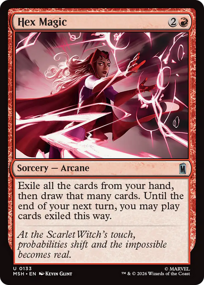 Hex Magic [Marvel Super Heroes] Magic: The Gathering