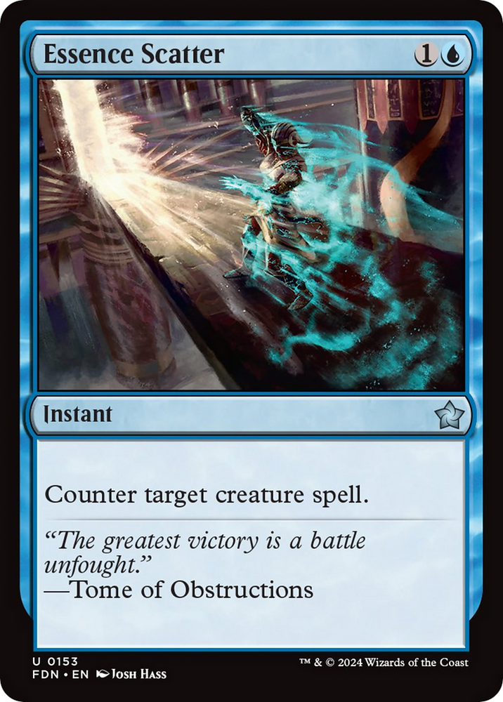 Essence Scatter [Foundations] Magic: The Gathering