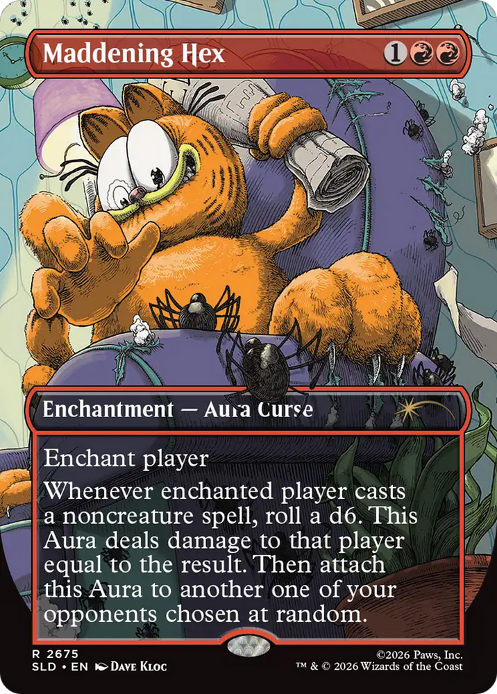 Maddening Hex [Secret Lair Drop Series] Magic: The Gathering