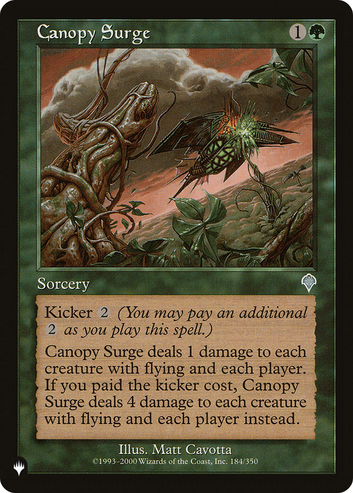 Canopy Surge [The List] Magic: The Gathering