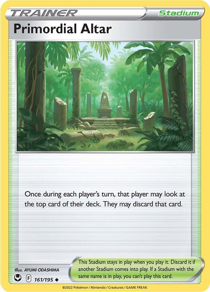 Primordial Altar (161/195) [Sword & Shield: Silver Tempest] Pokémon