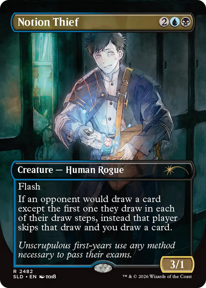 Notion Thief [Secret Lair Drop Series] Magic: The Gathering