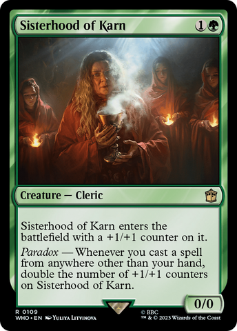 Sisterhood of Karn [Doctor Who] Magic: The Gathering