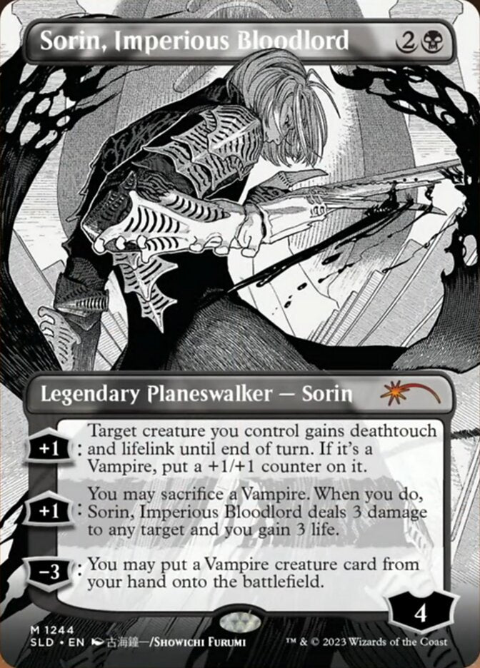 Sorin, Imperious Bloodlord (Borderless) [Secret Lair Drop Series] Magic: The Gathering
