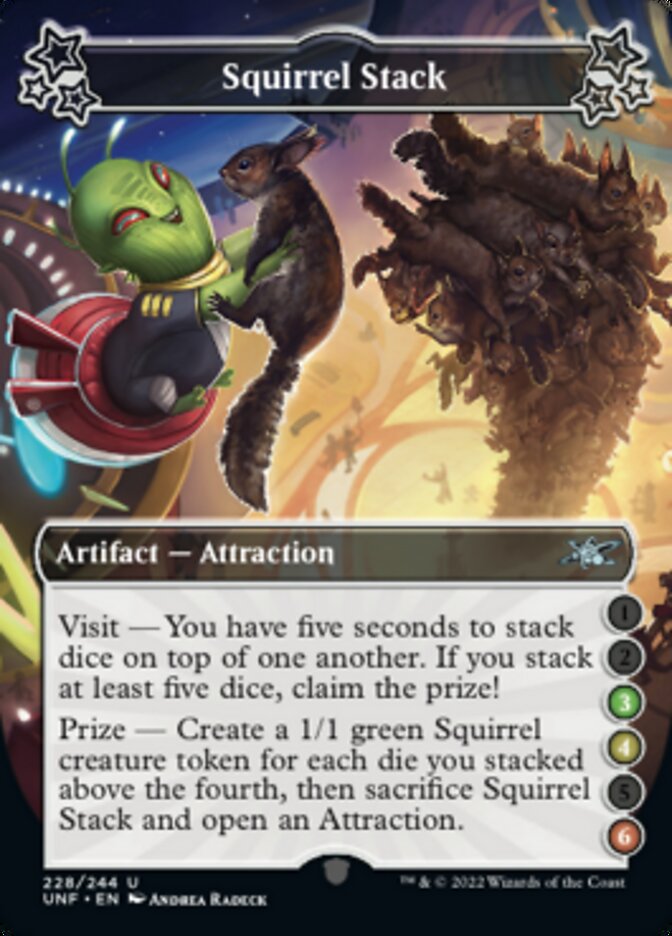 Squirrel Stack (3-4-6) [Unfinity] Magic: The Gathering