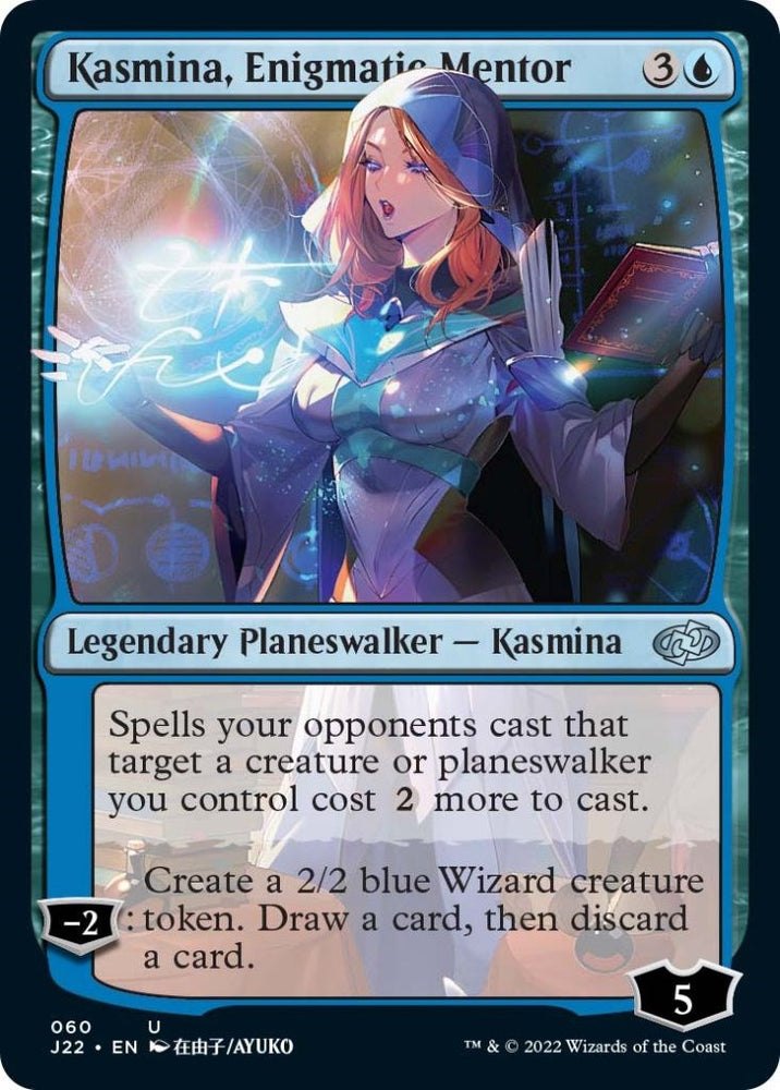 Kasmina, Enigmatic Mentor [Jumpstart 2022] Magic: The Gathering