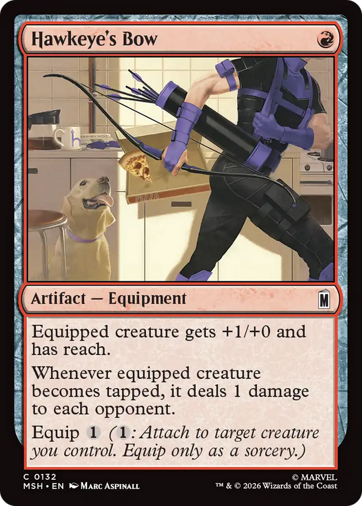 Hawkeye's Bow [Marvel Super Heroes] Magic: The Gathering