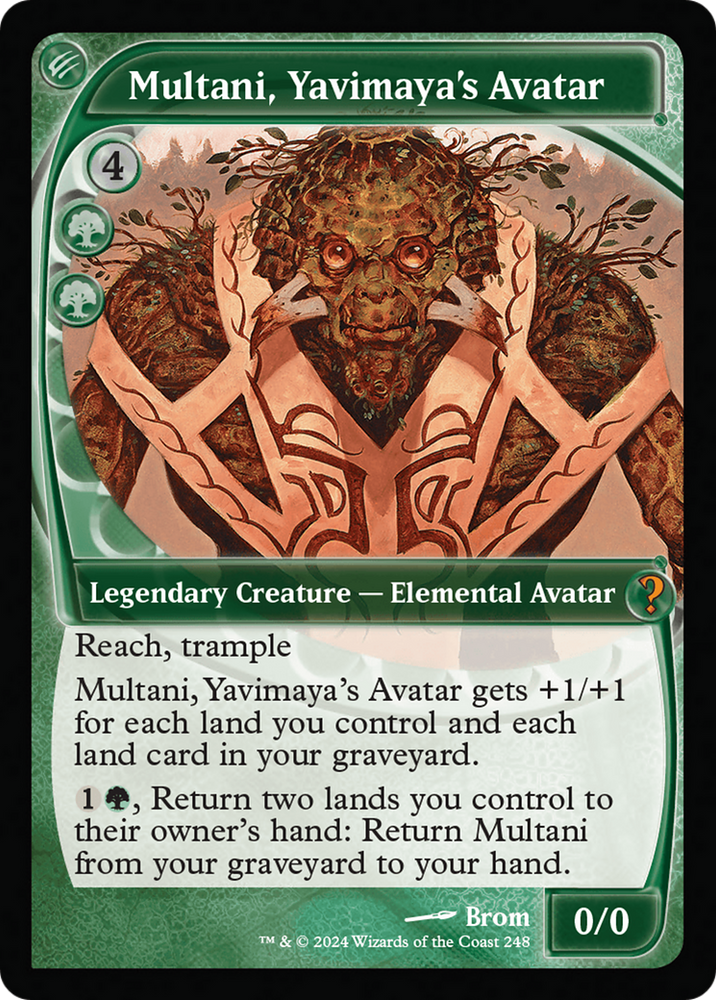 Multani, Yavimaya's Avatar (Future Sight) [Mystery Booster 2] Magic: The Gathering