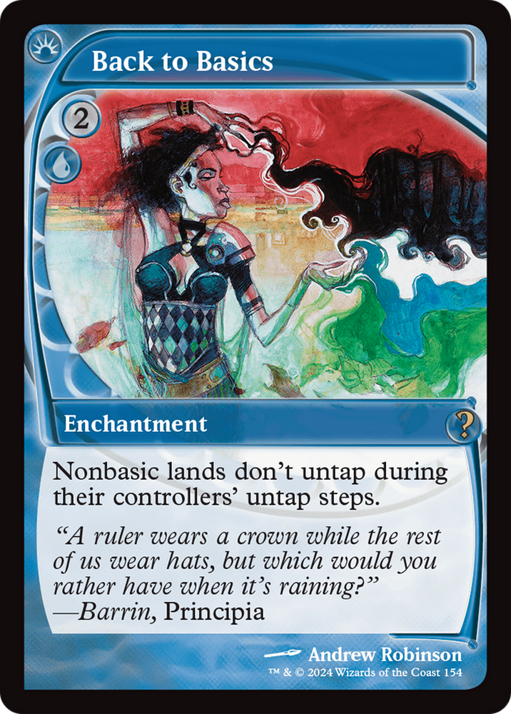 Back to Basics (Future Sight) [Mystery Booster 2] Magic: The Gathering