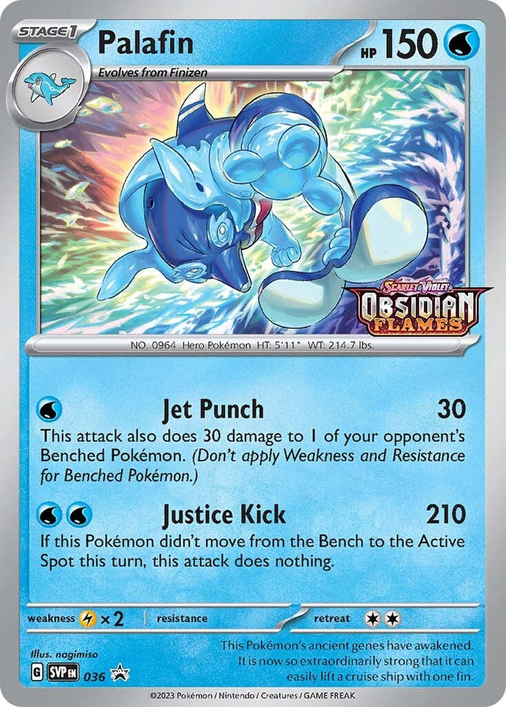 Palafin (036) (Stamped) [Scarlet & Violet: Black Star Promos] Pokémon