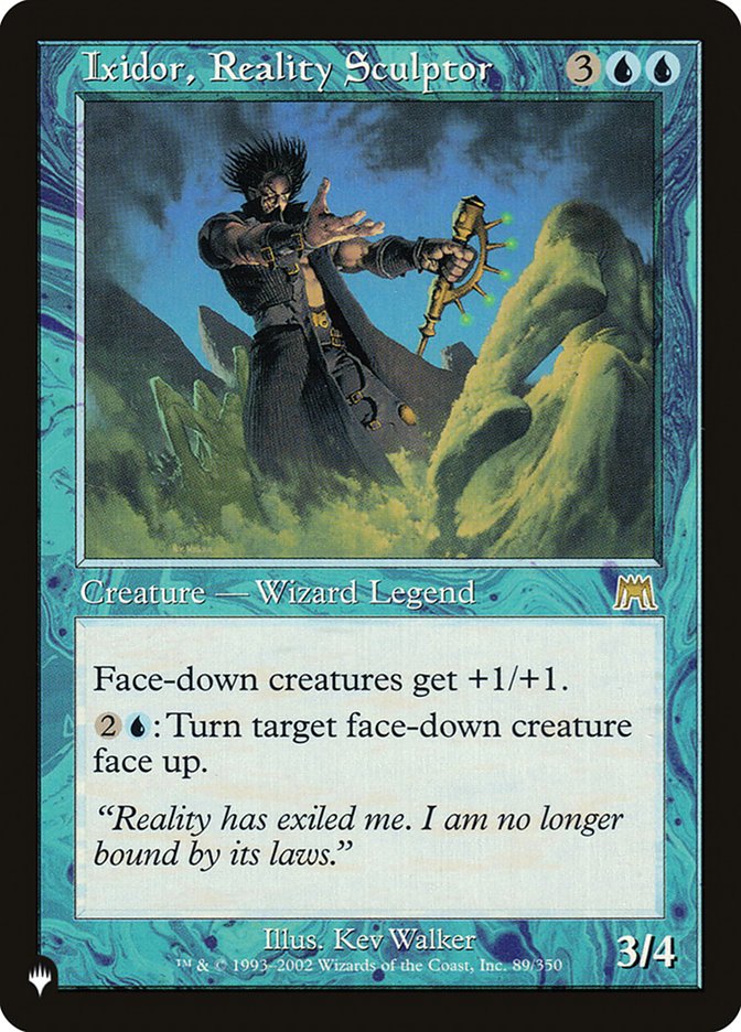 Ixidor, Reality Sculptor [The List] Magic: The Gathering