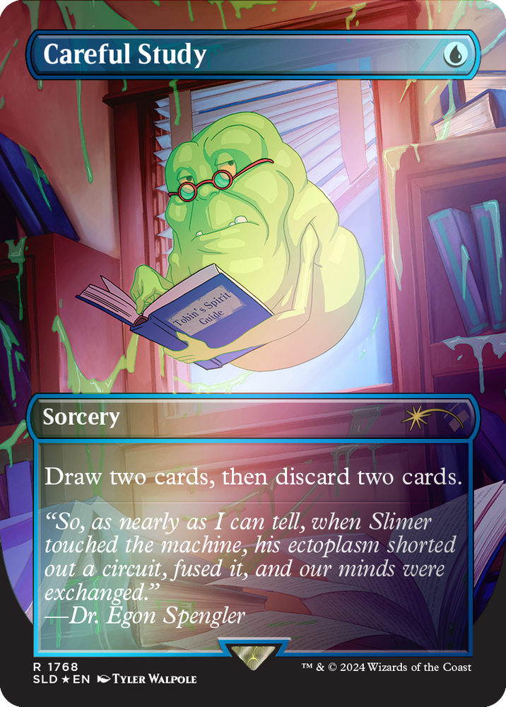 Careful Study (Rainbow Foil) [Secret Lair Drop Series] Magic: The Gathering