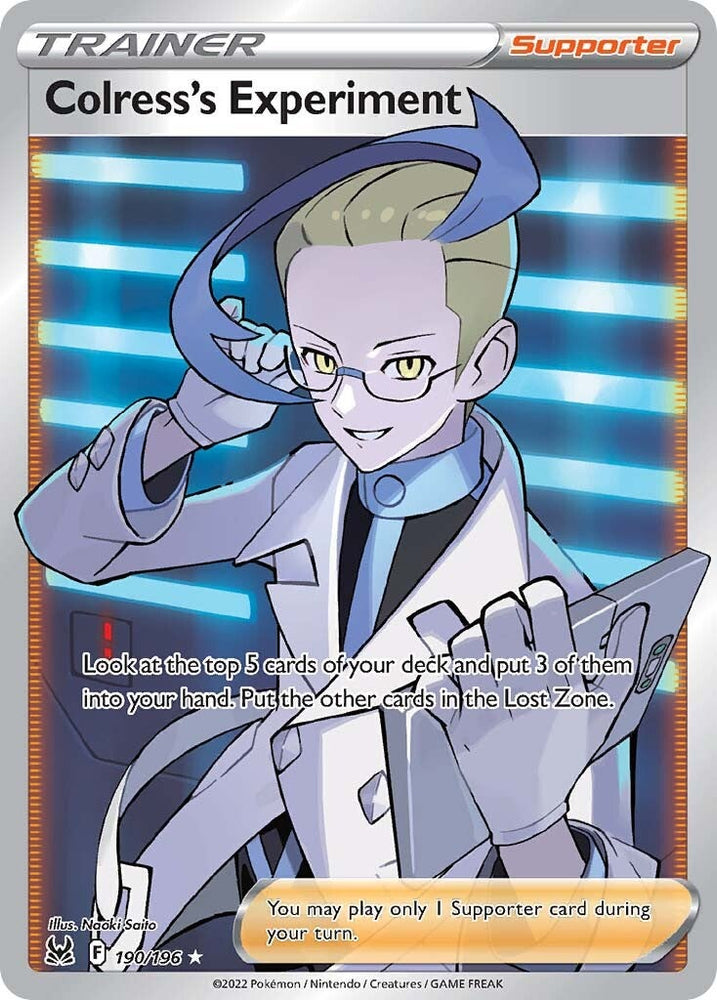 Colress's Experiment (190/196) [Sword & Shield: Lost Origin] Pokémon