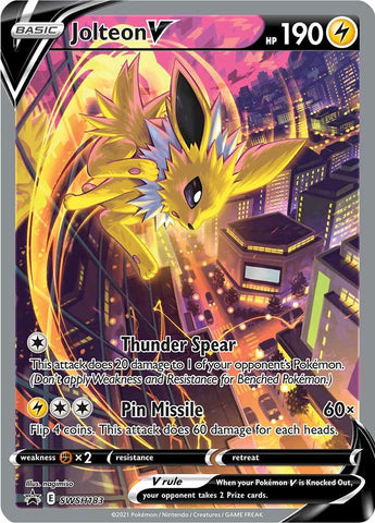 Jolteon V (SWSH183) [Sword & Shield: Black Star Promos] Pokémon