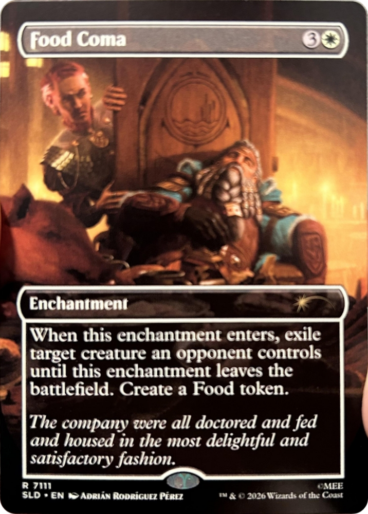Food Coma [Secret Lair Drop Series] Magic: The Gathering