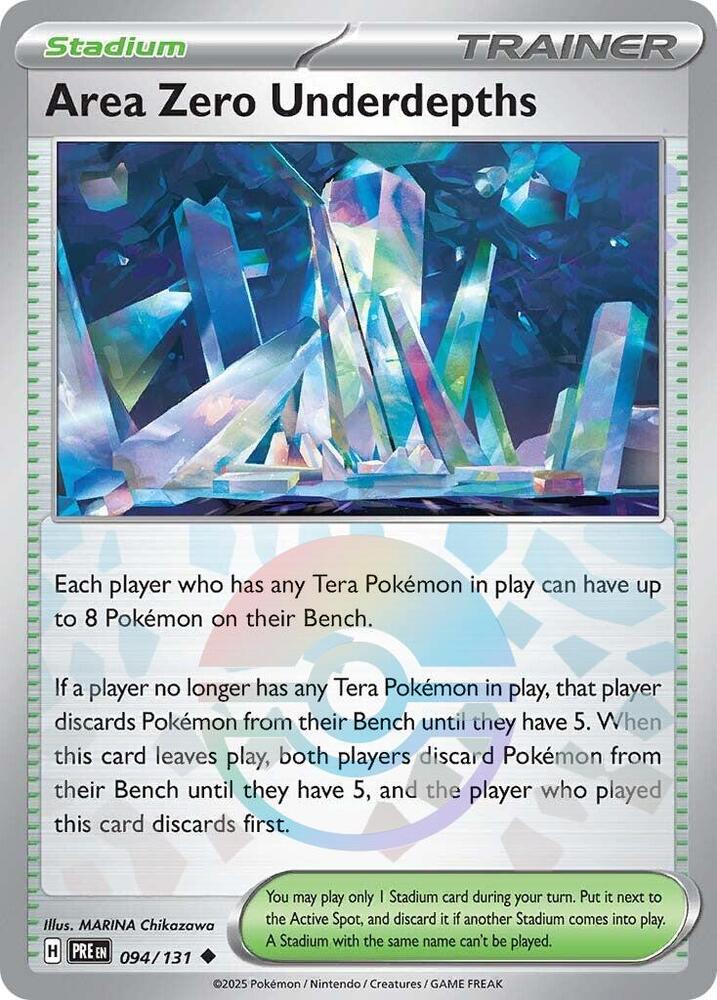 Area Zero Underdepths (094/131) (Poke Ball Pattern) [Scarlet & Violet: Prismatic Evolutions] Pokémon