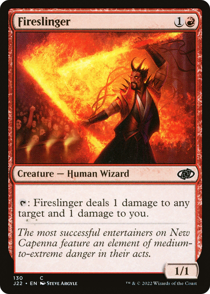 Fireslinger [Jumpstart 2022] Magic: The Gathering