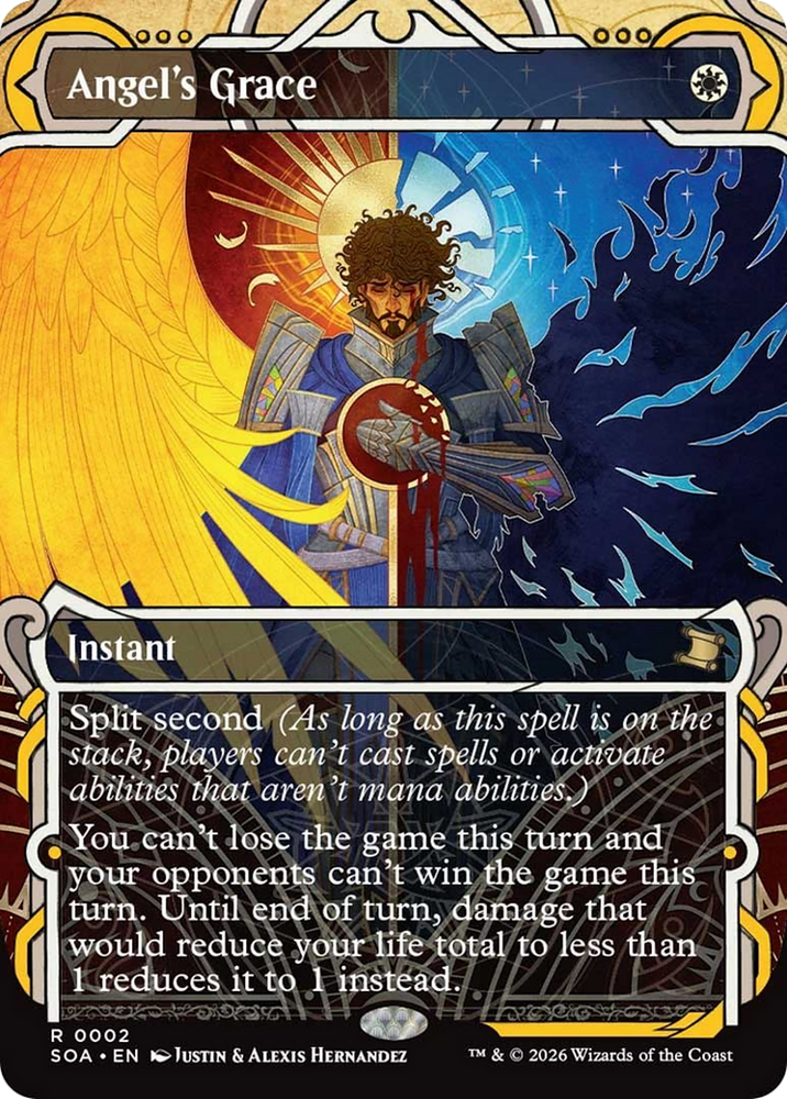 Angel's Grace [Secrets of Strixhaven: Mystical Archive] Magic: The Gathering