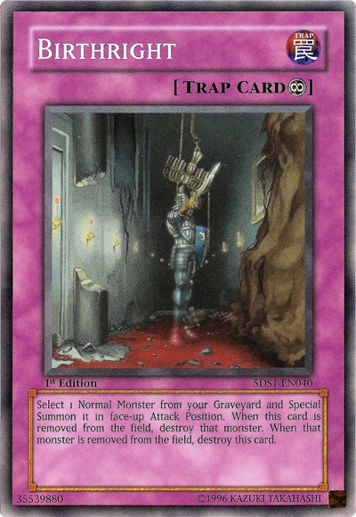 Birthright [5DS1-EN040] Common Yu-Gi-Oh!