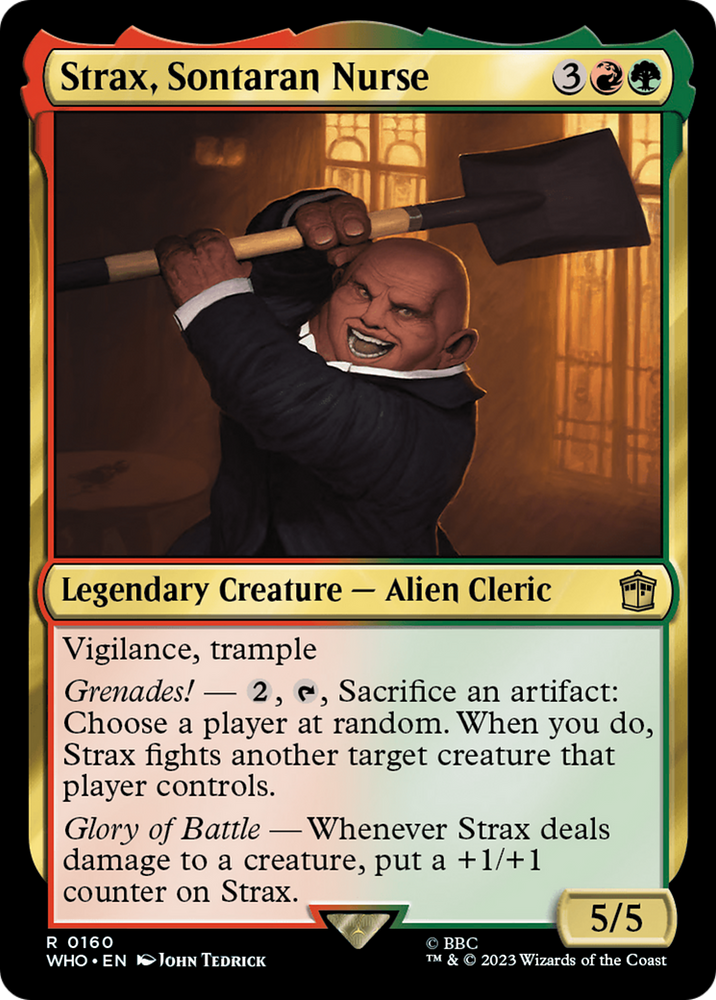 Strax, Sontaran Nurse [Doctor Who] Magic: The Gathering