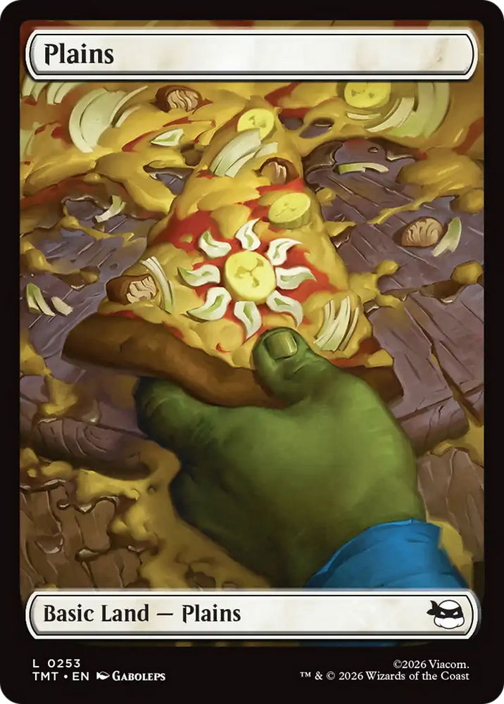 Plains (0253) [Teenage Mutant Ninja Turtles] Magic: The Gathering
