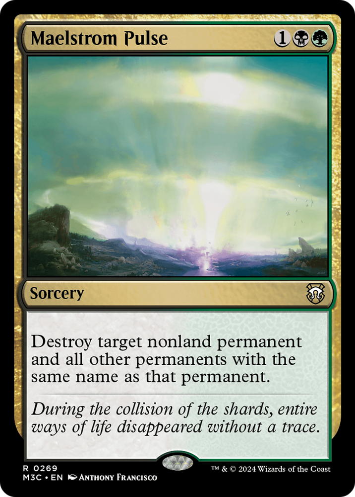Maelstrom Pulse (Ripple Foil) [Modern Horizons 3 Commander] Magic: The Gathering