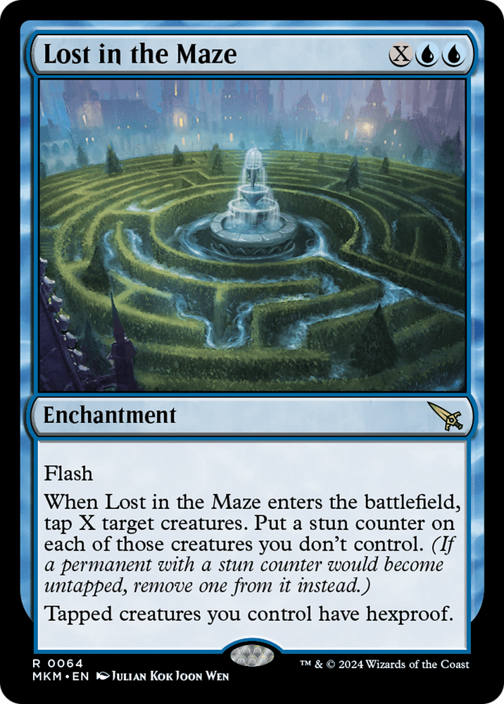 Lost in the Maze [Murders at Karlov Manor] Magic: The Gathering