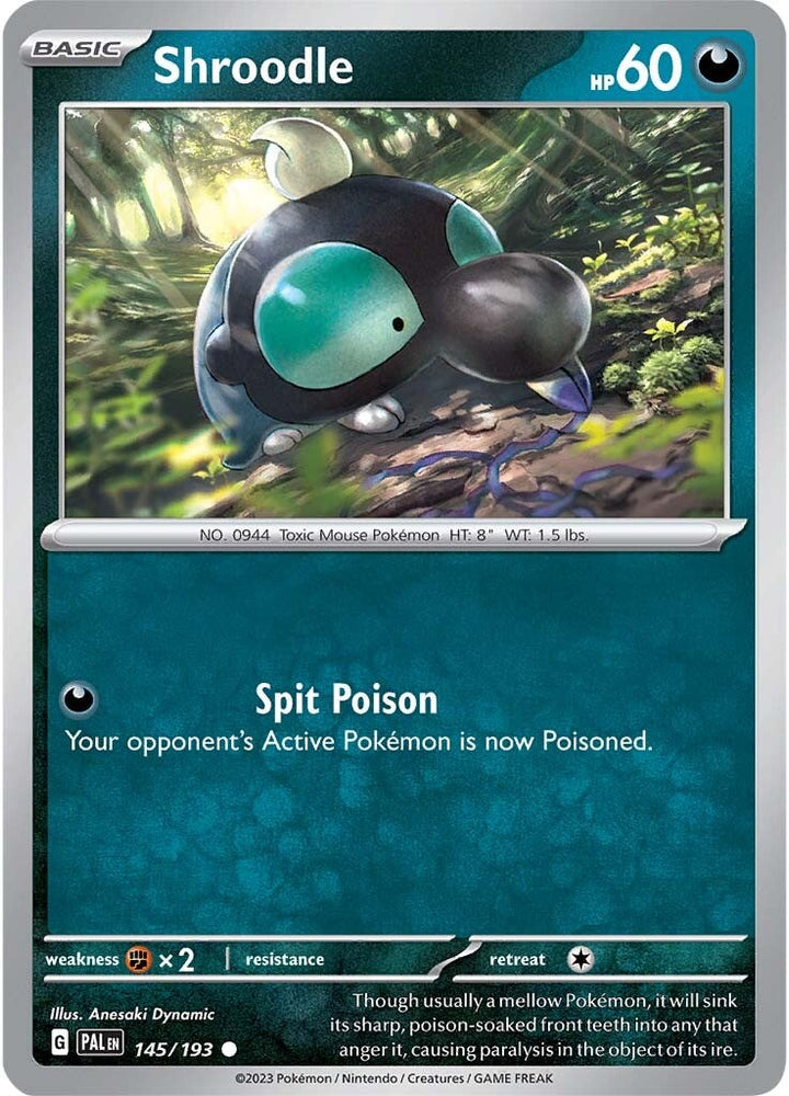 Shroodle (145/193) [Scarlet & Violet: Paldea Evolved] Pokémon