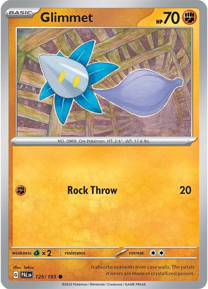 Glimmet (125/193) [Scarlet & Violet: Paldea Evolved] Pokémon