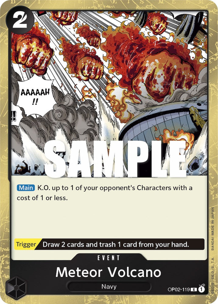Meteor Volcano [Paramount War] Bandai