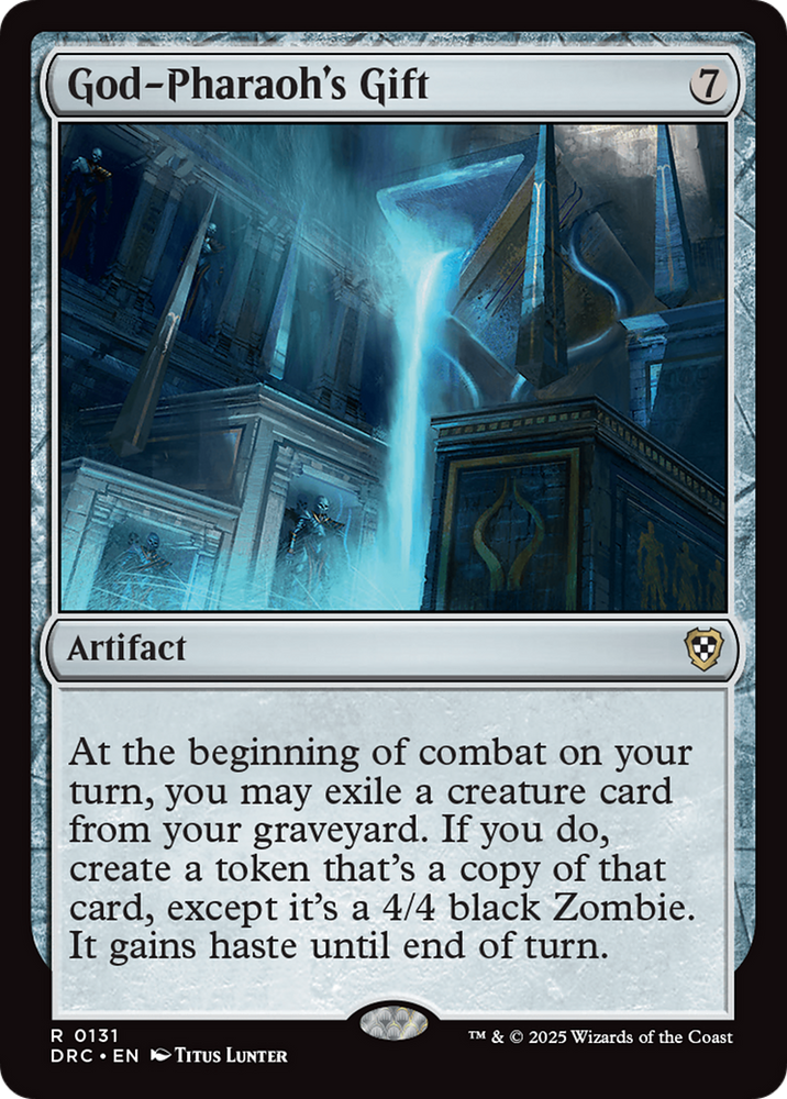 God-Pharaoh's Gift [Aetherdrift Commander] Magic: The Gathering