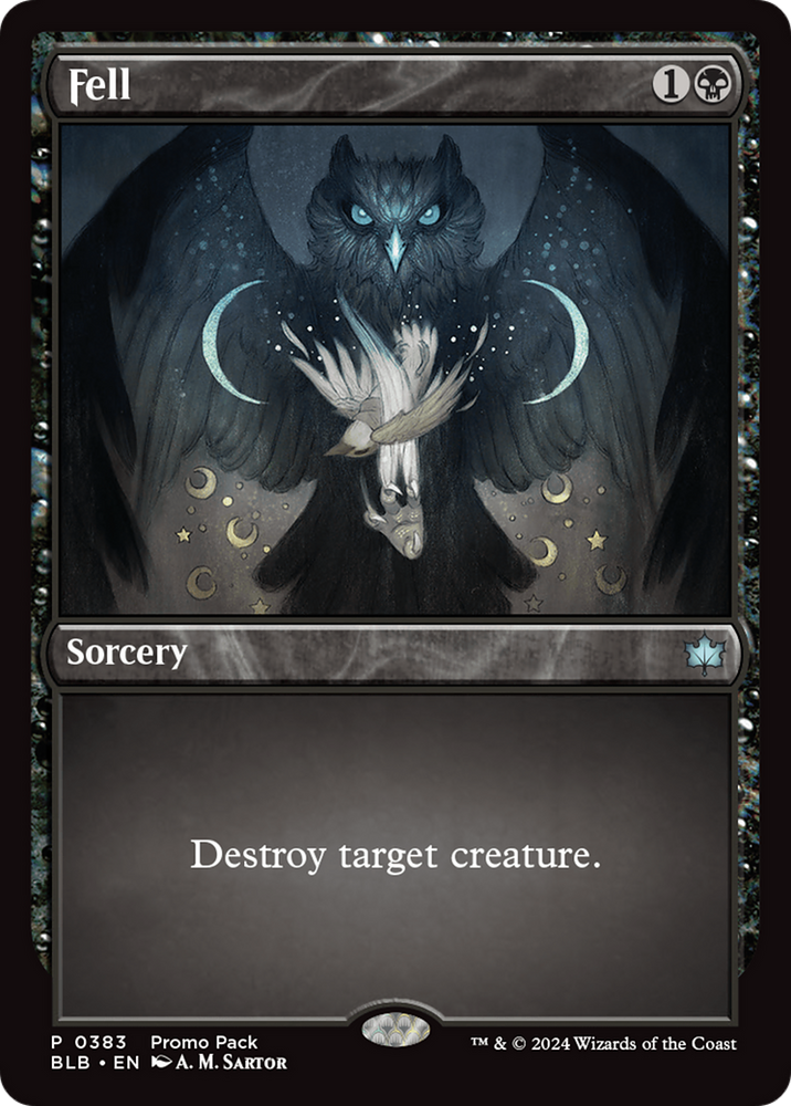 Fell [Bloomburrow Promos] Magic: The Gathering