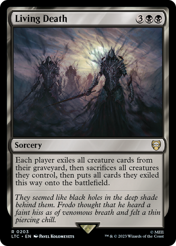 Living Death [The Lord of the Rings: Tales of Middle-Earth Commander] Magic: The Gathering