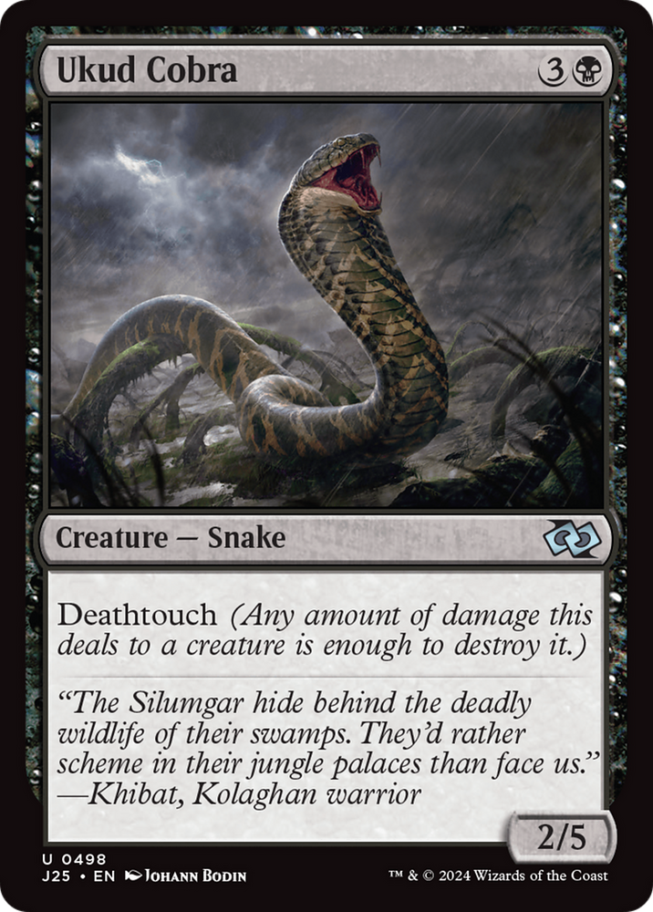 Ukud Cobra [Foundations Jumpstart] Magic: The Gathering