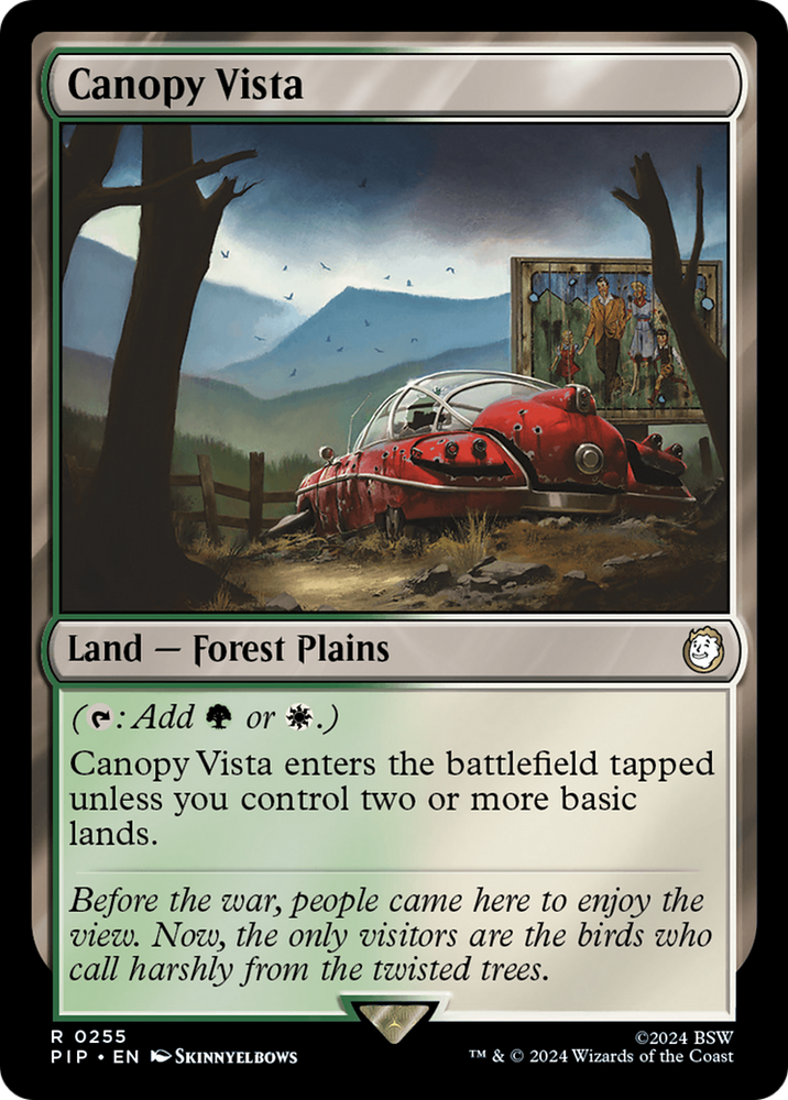 Canopy Vista [Fallout] Magic: The Gathering
