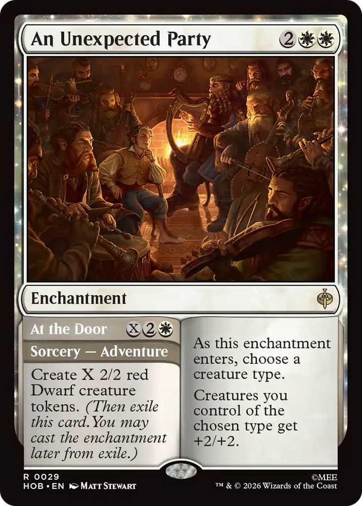 An Unexpected Party [The Hobbit] Magic: The Gathering