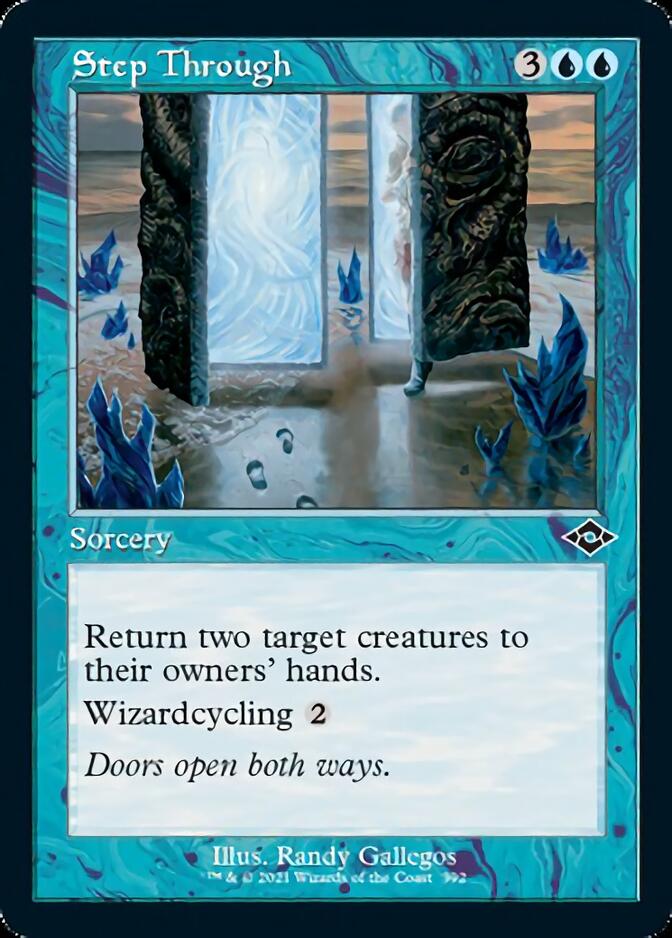 Step Through (Retro Foil Etched) [Modern Horizons 2] Magic: The Gathering