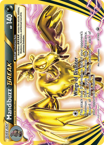 Mandibuzz BREAK (XY182) [XY: Black Star Promos] Pokémon