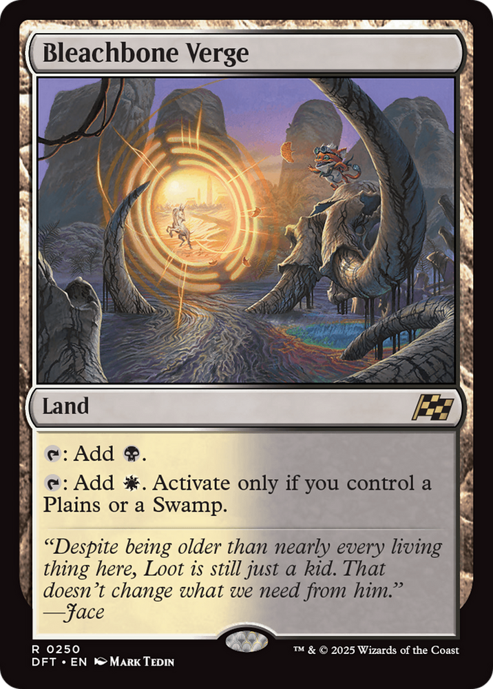 Bleachbone Verge [Aetherdrift] Magic: The Gathering