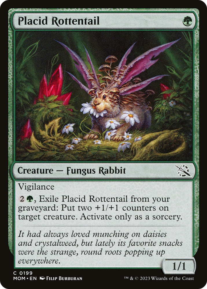 Placid Rottentail [March of the Machine] Magic: The Gathering